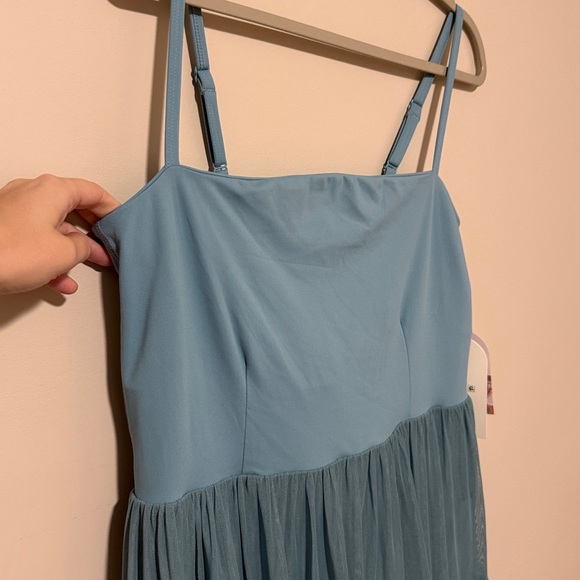 NWT Dusty Blue Blogilates Tulle Athletic Dress - Picture 2 of 7